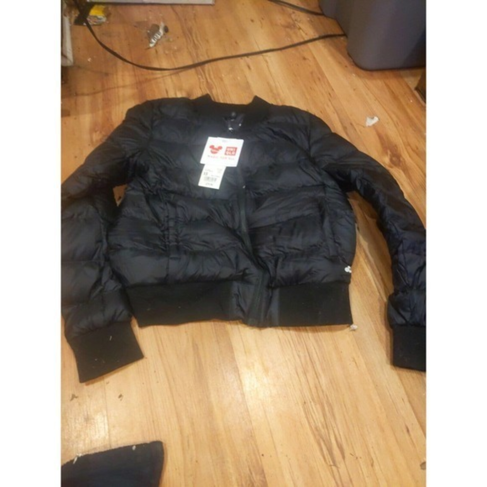 UNIQLO Disney Star Wars‎ Black Padded Puffer Jacket Toddler Boys 9-10